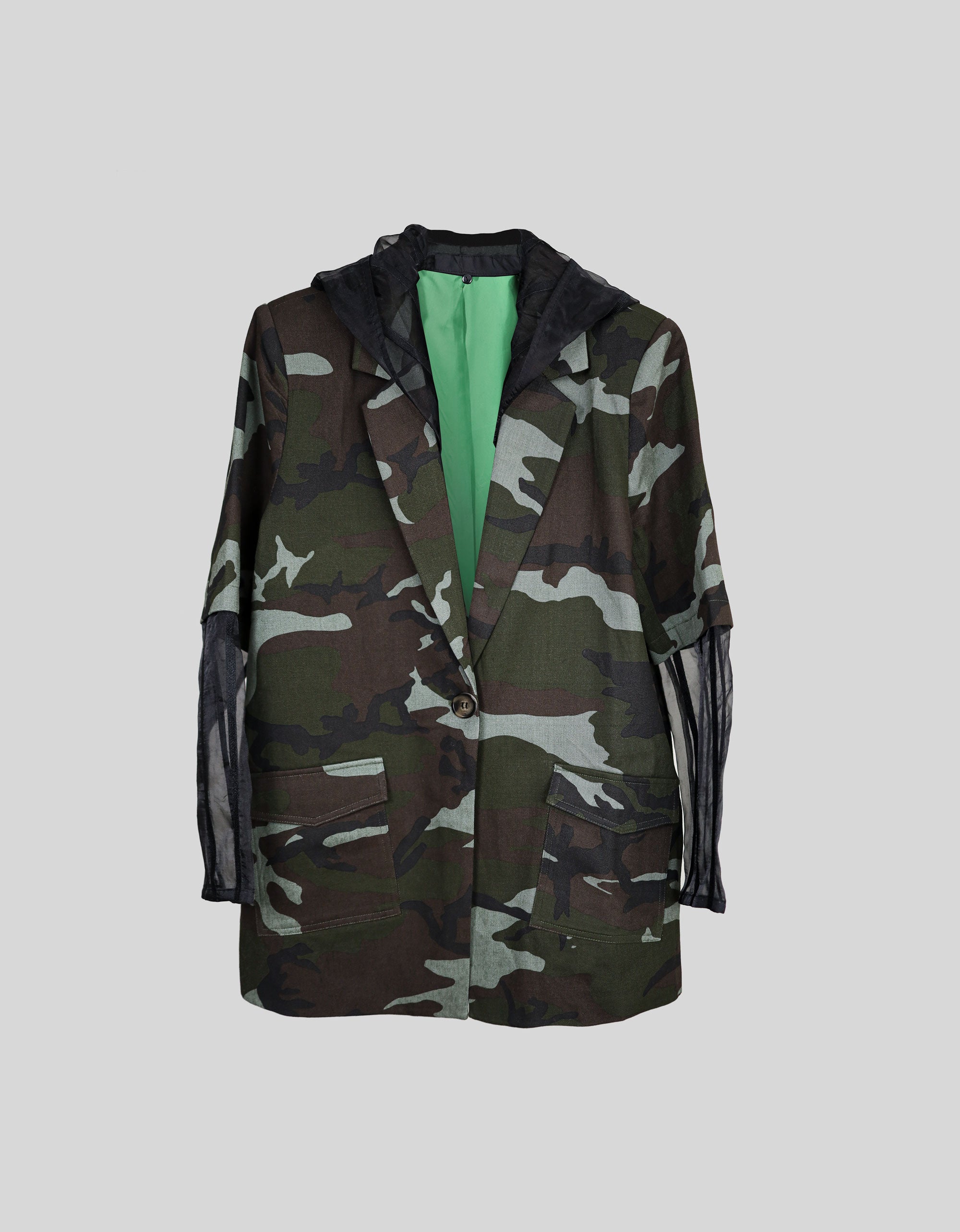 Unisex Outlaw Single Breasted Blazer