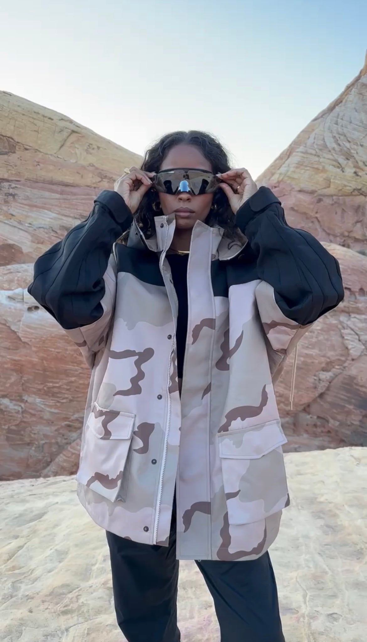 Hybrid Camo Shell Jacket - Gender Neutral